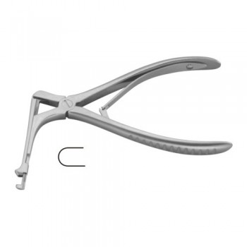 Citelli Mastoid Rongeur Stainless Steel, 17 cm - 6 3/4" Bite Size 3 mm